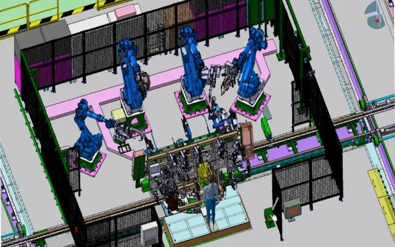 Robotic and Welding Line